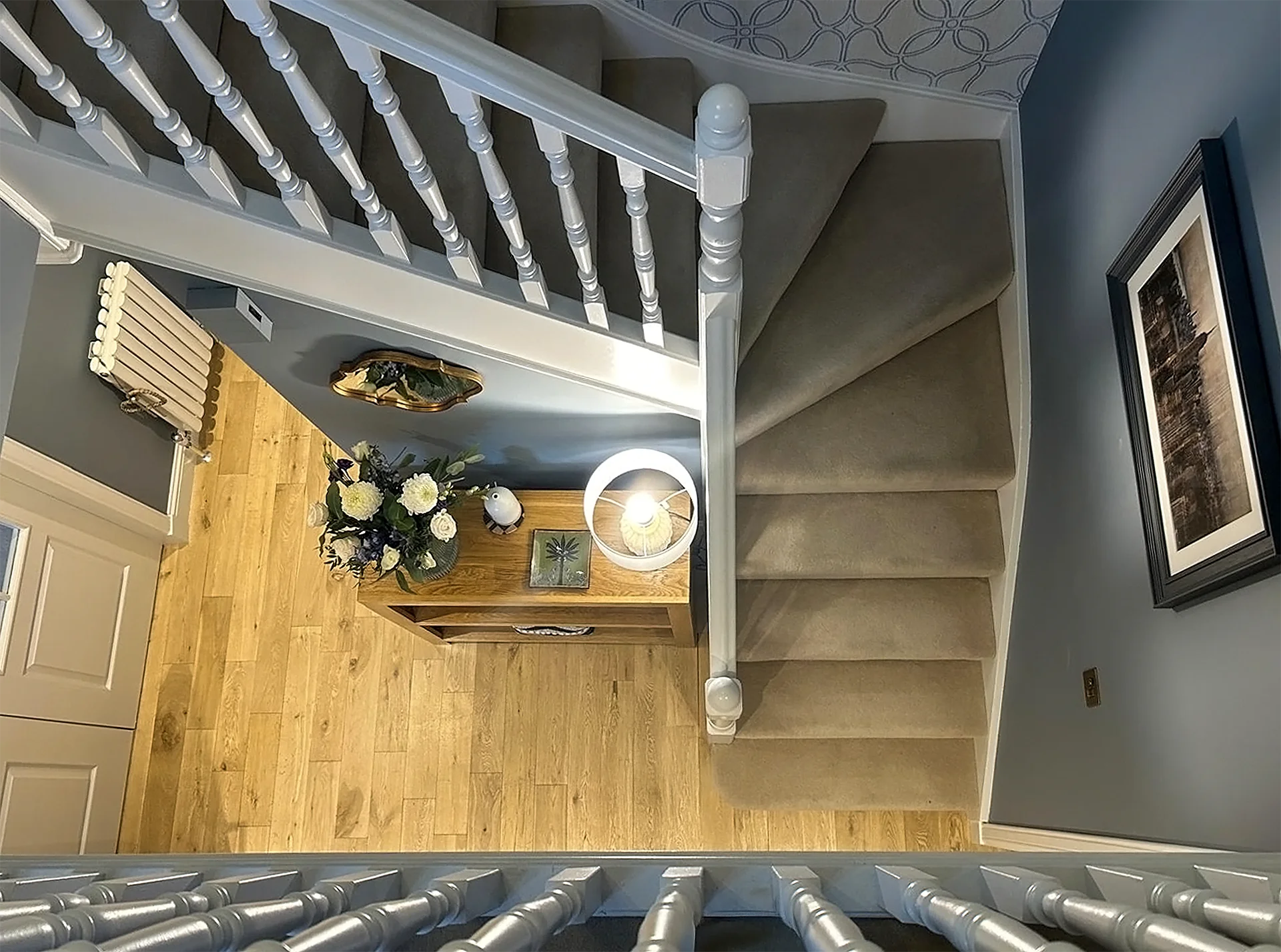 A Hallway with Something to Say